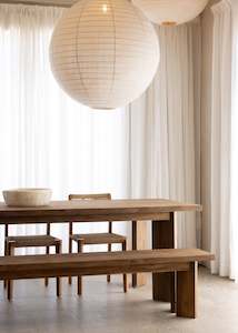 Bench Seats: Nias Bench Seat / Dark Teak