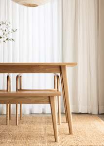 Bench Seats: Vaasa Oak Bench Seat / Natural