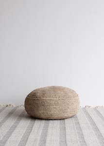 Floor Cushions Poufs: Mila Sisal Pouf / Natural 60cm
