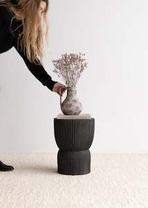 The Lia Stool: Lia Stool / Charcoal