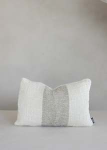 Eadie Lifestyle: Coco Linen Cushion Cover 40 x 60 / Ivory & Natural