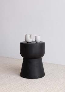 Stools 1: Frankie Stone Stool / Charcoal