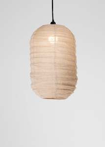Linen Lanterns: Shanti Linen Lantern / Natural