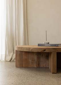 Furniture: Milu Coffee Table / Dark Teak