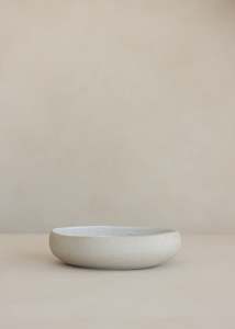 Garden To Table Salad Bowl 27.5cm / White & Clay