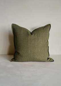 Cassia Cushion Cover / Military