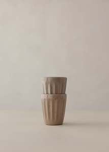 Nila Cup Set of 2 / Speckled Cream
