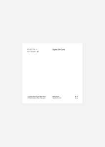 Gift Cards: Digital Gift Card