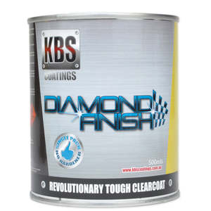 Frontpage: KBS DIAMOND CLEAR COAT  FINISH UV STABLE SELF LEVELING