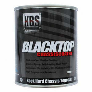 Frontpage: BLACKTOP CHASSIS COATER PERMANENT UV STABLE TOP COAT