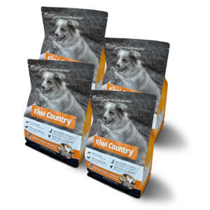 Dog Food Cartons: 4 Bags Dry Dog - Chicken