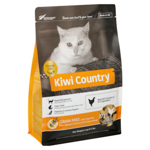 Premium Whole Pet Food: 1 kg Bag Dry Cat - Chicken