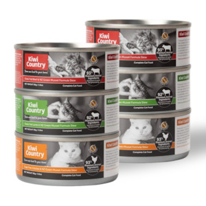 Premium Whole Pet Food: 85gm Can Wet Cat - Mixed Six