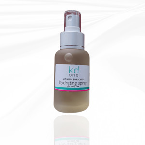 Products: Vitamin Enriched Hydrating Spray KD One Skincare & Cosmetics