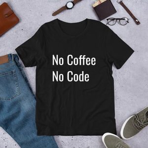 No Coffee No Code Programmer Funny Developer T-Shirt for Coffee Lovers (& Addict&hellip;