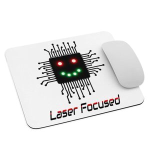 Fun Laser Focused Mouse Pad - Kea Sigma Delta