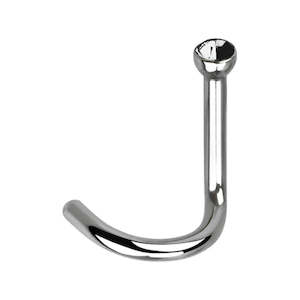 CZ Bezel Titanium Nose Screw