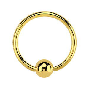 20g Gold Surgical Steel Nose Ring