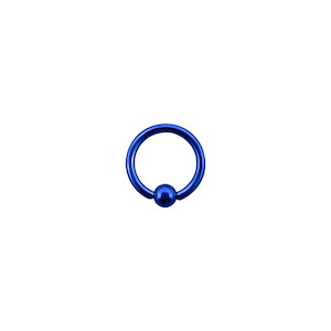 16g Blue Surgical Steel BCR