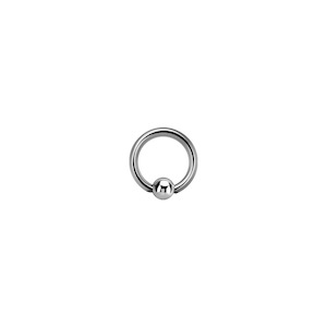 Ball Closure Rings Bcr: 16g Silver Surgical Steel BCR