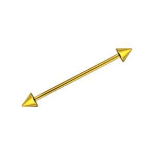 Gold Spike Industrial Bar