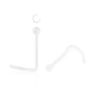 Clear Bioflex Nose Screw