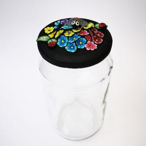 Deluxe Jars: XXL Treat Jar - Flowers
