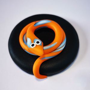 Jar lids: Snake Lid