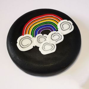 Jar lids: Rainbow Lid