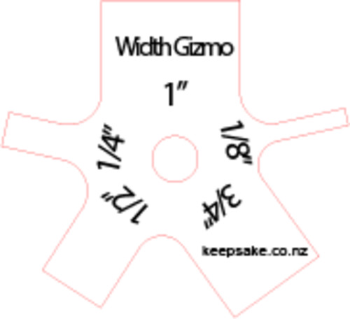 Qulers: Gizmo - Seam allowance measure