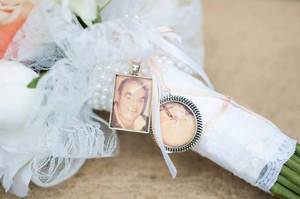 Products: Photo Charm Medium Rose Gold Tear Drop - No glass