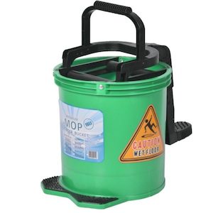 16L Mop Wringer Bucket Green - PHPWBG-16L