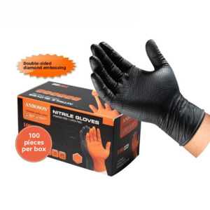 Parts: 10mil Diamond Grip Nitrile Gloves – 100pcs