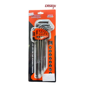 Parts: 9PCS EXTRA LONG HEX KEY SET