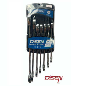 Parts: DISEN 7PCS FIX HEAD RATCHET WRENCH PLSTIC HOLDER(8-19mm)