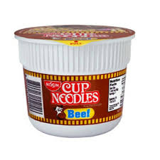 Instant Noodles: Nissin Cup Noodles Beef 40g