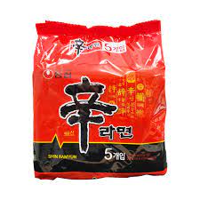 Shin Ramen: Nongshim Shin Ramen 120g x 5pk