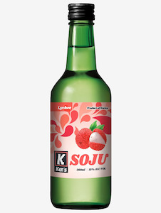 Beer Wine: Ken's Soju Lychee 12% 360ml