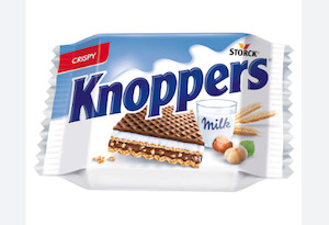 Knoppers Crispy Milk Hazelnut 25g
