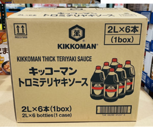 Wholesale: Kikkoman Thick Teriyaki Sauce 2L x 6pk (1box)