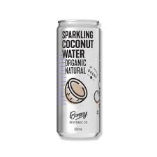 Bonsoy Sparkling Coconut Water Natural 320ml x 12pk (1box)