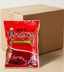 Tower Gochugaru Red Pepper Powder for Kimchi 500g x 20pk (1box)