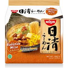 Nissin Hokkaido Miso Noodles 106g x 5pk