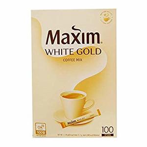 Coffee: Dongsuh Maxim Coffee Mix White Gold 100pk