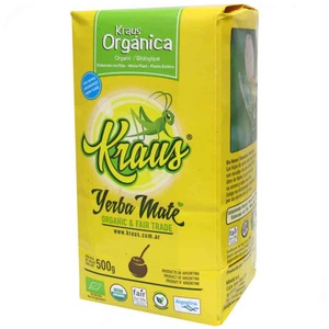 Yerba Mate: Kraus Organic Yerba Mate 500g