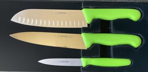 Products: Chef's knife set-Green (9850 HGR) - Kentmaster New Zealand