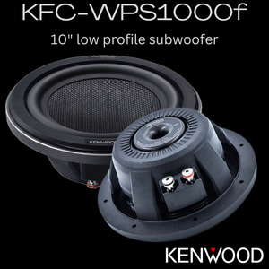 Products: Kenwood KFC-WPS1000F 10" shallow subwoofer - Kenwood Car Audio Rapid Radio New Zealand