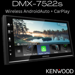 Kenwood DMX7522s wireless Android Auto/CarPlay stereo - Kenwood Car Audio Rapid &hellip;