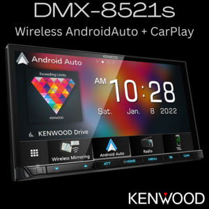 Products: Kenwood DMX8521s CarPlay Android Auto stereo - Kenwood Car Audio Rapid Radio New Zealand