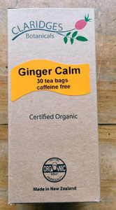 Products: Tea - Ginger Calm - Kerikeri Organic